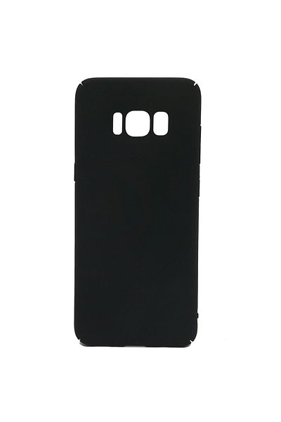 BLACK Husă de protecție din plastic solid pentru Samsung Galaxy S8, neagră
