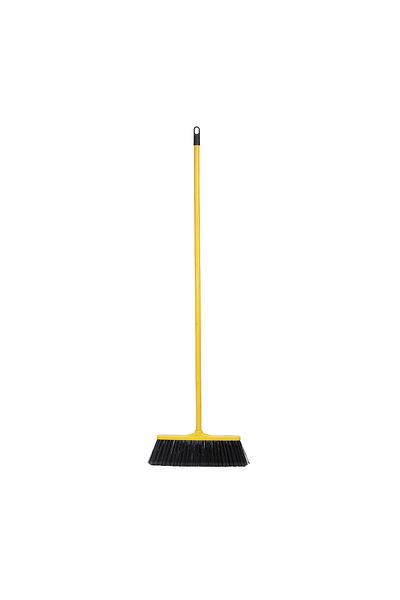 ROYALFORD 39 cm Floor Broom with Long Wooden Handle- RF12832