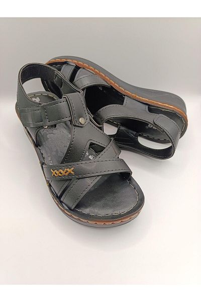 Bukond Daily Women's Velcro Strap Sandals Soft Comfortable