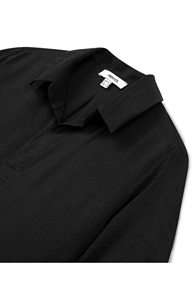 İpekyol Burgulu gömlek yaka bluz