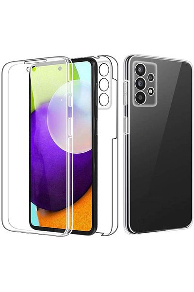 OEM Carcasă compatibilă cu Samsung Galaxy A52/s 5G, Carcasă Fashion, 360°, Transparentă