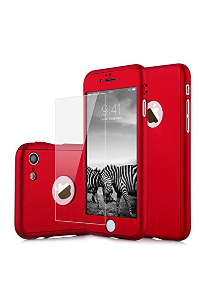 OEM Калъф за iPhone 6/6S предлага 360° ултратънка защита + закалено стъклено ...