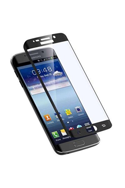 BLACK Folie de sticlă 3D pentru Samsung Galaxy S6 EDGE-BLACK