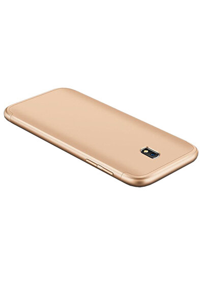 Gold GKK 360 Samsung Galaxy J3 (2017) / J3 Pro Χρυσή θήκη