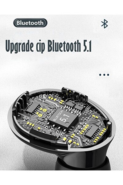 REVOSE Casti Audio Wireless fara fir, Bluetooth 5.1, tip Earbuds cu Control Touch, Microfon