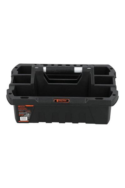 Generic Tactix Plastic Tote Tray Black 19.5inch