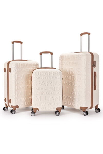 LİMRA طقم شنط سفر مكون من 3 حقائب أمتعة