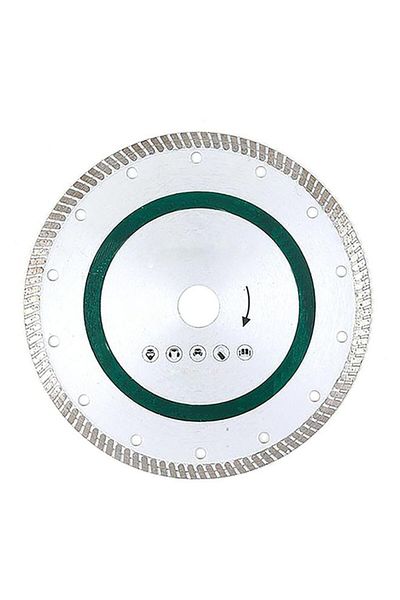 Generic Tactix Granite/Tile Diamond Turbo Blade Silver 115mm