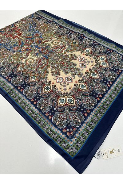 HAREM SCARF Μεταξένιο σάλι με μοτίβο Harem Voile HVD0104