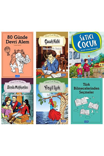Parıltı Yayınları PARILTI YAYINLARI 80 GÜNDE DEVRİ ALEM ÇOCUK KALBİ YEŞİL IŞI...