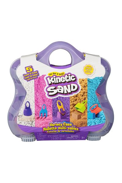 Kinetic Sand VARIETY CASE BEACH BAG SET