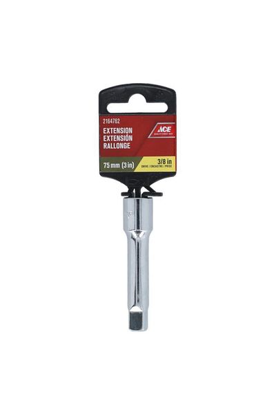 Generic ACE Heavy Duty Durable Steel Drive Extension Bar Chrome 75mm ACE019-S010