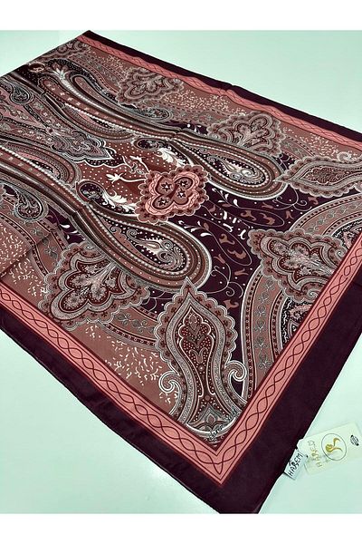 HAREM SCARF Harem patterned voile silky shawl hvd0605