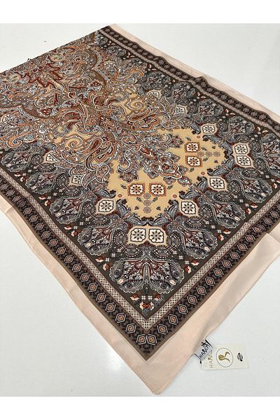 HAREM SCARF Harem patterned voile silky shawl hvd0106