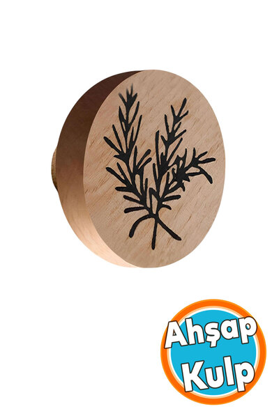 NZB Ahşap Kulp Düğme Ağaç Desenli Mobilya Dolabı Çocuk Odası Çekmece Mutfak Dolap Kulpu Kulbu Kulpları