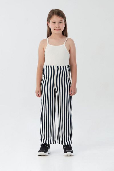 Fulla Moda Striped Girl's Trousers