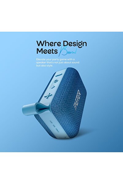 Faster BoomX Bluetooth Portable Speaker 5W- 20Hrs Playtime IPX4 Water Resistant Stereo Wireless Mini