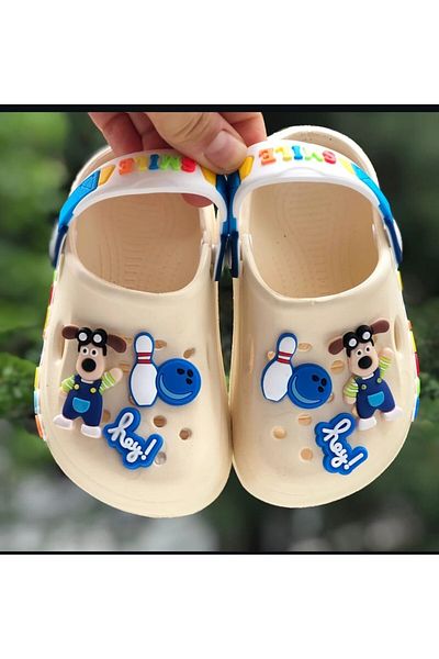 Pandalina Boy Sandals Non-Slip Sole Sandals Kindergarten Nursery Sea and Pool Sandals