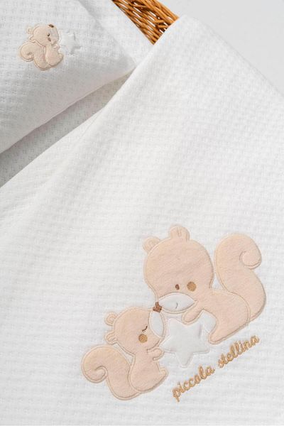 Bebitof Cute Starry Squirrels Patterned 0-24 Months 3 Piece Changing Set