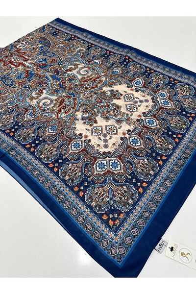 HAREM SCARF Harem Pattern Voile Silky Shawl Hvd0107
