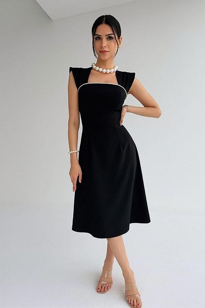 Modafeminen Rochie Black Pearl Negru - 583172