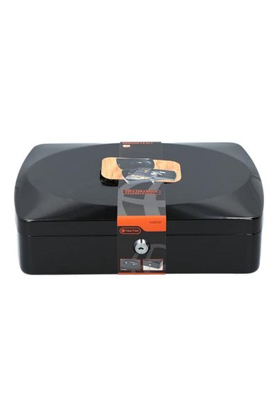 Generic Tactix Metal Cash Box Black 330mm