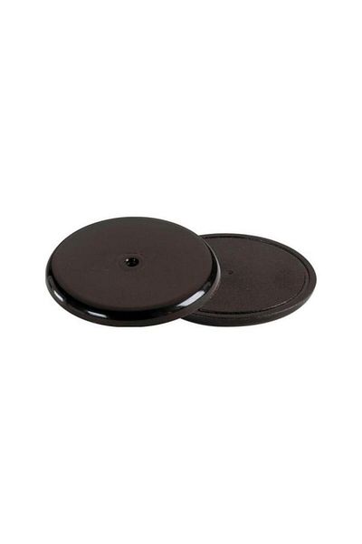 Generic ACE 4-Piece Heavy Duty Vinyl SurfGrip Anti-Skid Round Furniture Pads Black 2inch 9646