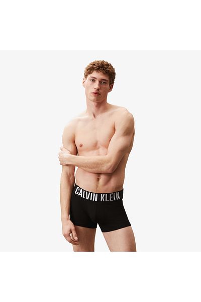 Calvin Klein Trunk 3pk férfi fekete boxer