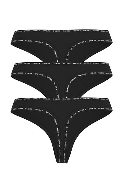 Guess Basic Thong Femei Slip Pachet de 3 chiloți