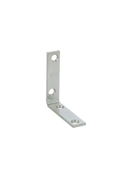 Generic زاوية داخلية L من الزنك المتين من ACE BrSilver مقاس 2.5 بوصة 01-3404-241