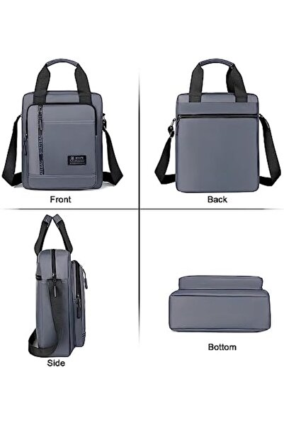 Generic iCozzier Travel Shoulder Bag for Men Large Capacity Crossbody Bag Pouch with Long Strap Messenger Ba