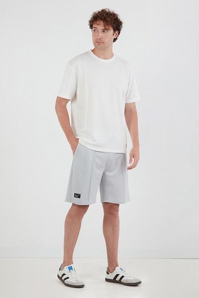 Fulla Moda Σορτς με ελαστική μέση και τσέπη