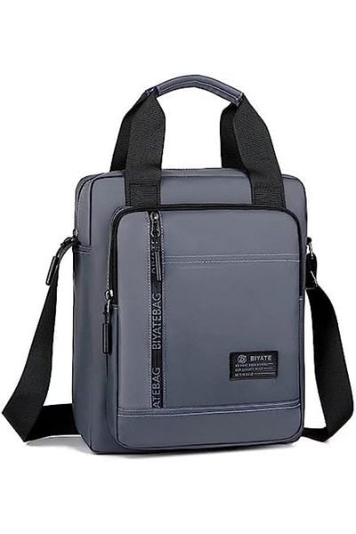Generic iCozzier Travel Shoulder Bag for Men Large Capacity Crossbody Bag Pouch with Long Strap Messenger Ba