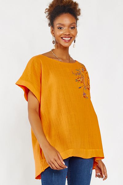 Hopoi Women's Embroidered Tunic