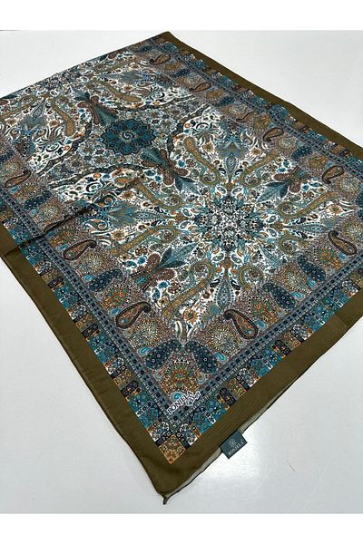 Bonjela Μαλακό βαμβακερό σάλι Etro Pattern LBS1608