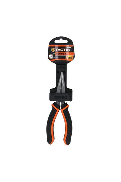 Generic Tactix High Quality Non Slip Bi-Material Long Nose Plier Multicolor 6inch 200001