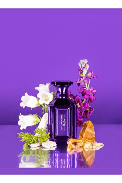 Aroma360 عطر أرجواني للجنسين - روائح النيرولي والباتشولي والفلفل والهيل - 10 مل