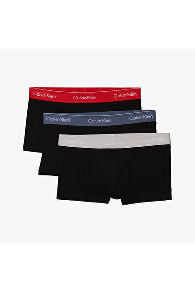 Calvin Klein Low Rise Trunk 3'lü Erkek Siyah Boxer