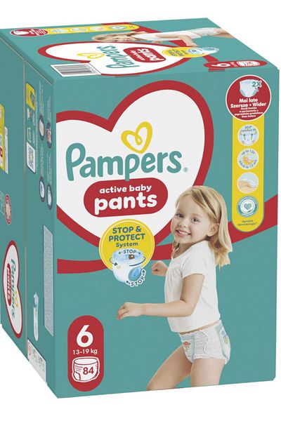 Pampers Scutece-Chilotel Pampers Active Baby Pants Mega Box Marimea 6, 13kg-19kg, 84 buc