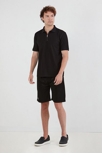 Fulla Moda Σορτς με ελαστική μέση και τσέπη