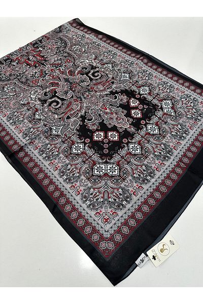 HAREM SCARF Μοτίβο Harem Voile Μεταξένιο Σάλι HVD0102