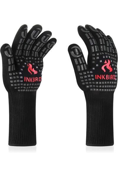 Generics INKBIRD BBQ Gloves 800°C Extreme Heat Resistant Grill Gloves