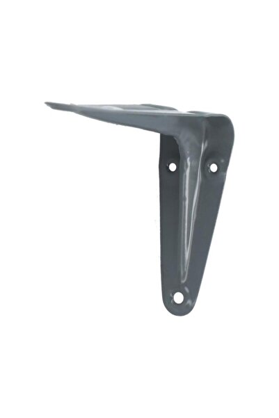 Generic ACE Wall Mounted Decorative Steel Shelf Bracket Grey 3 x 4inch 5602677