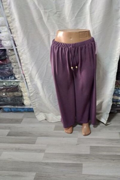 ARG Black Trousers Lila Wide Legs with Elastic Front Lace 1 Piece Quality Useful Beautiful Stylish