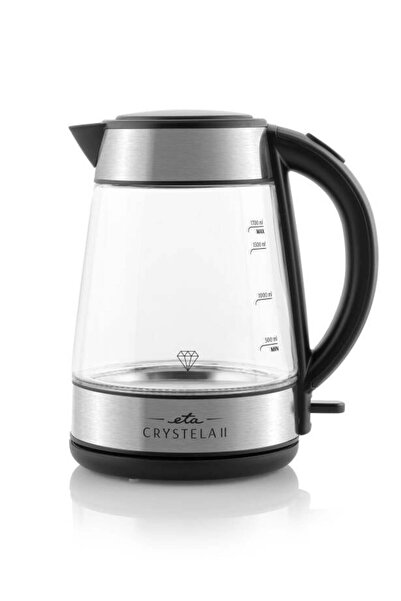 ETA Fierbător electric ETA Crystela II 1154 90000, 1,7 litri, 2200W, conector central, sticlă