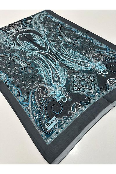 POLO CRAFT Soft Cotton Shawl Etro Pattern Fzy0506