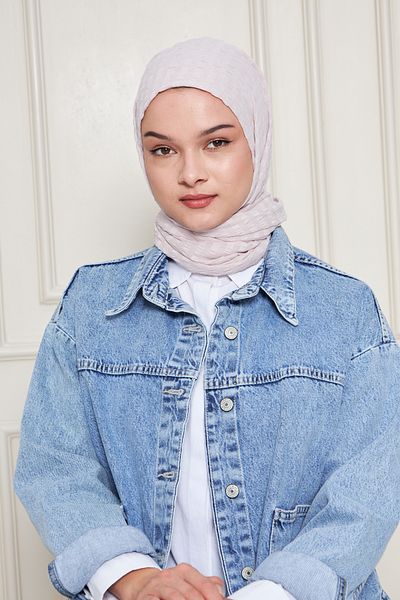 Gigiscarfs Gradient Striped Arya Chiffon Shawl - Soft Powder - - -