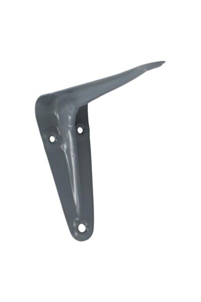 Generic ACE Wall Mounted Decorative Steel Shelf Bracket Grey 3 x 4inch 5602677