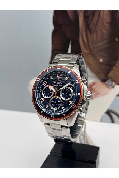 Ferrucci Men &Apos; S Sports Watch Waterproof with 2 Years Warranty Fcf03454M