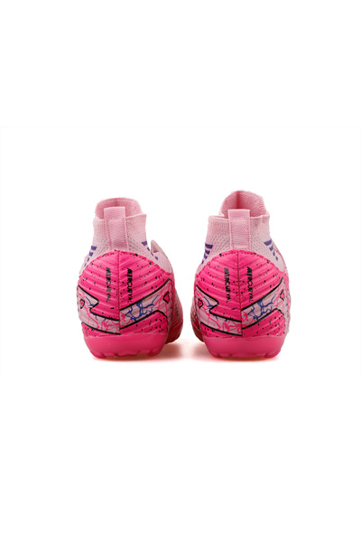 Techsport Laliga Air Unisex Halı Saha Ve Çim Zemin Kramponu Çoraplı Renkli